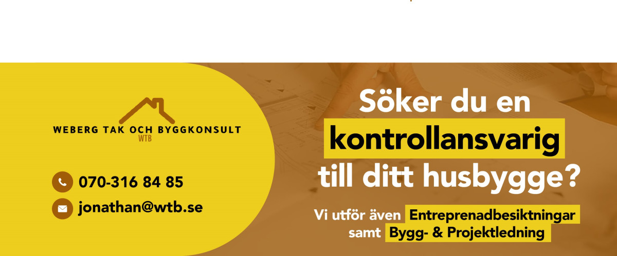 Profilbild för Weberg Tak och Byggkonsult AB